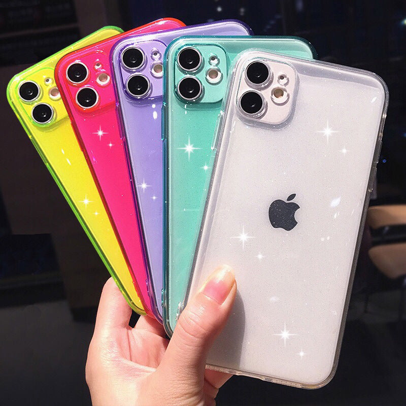 Customized Powder Eye Protection TPU Phone Case Customized Powder Eye Protection TPU Phone Case